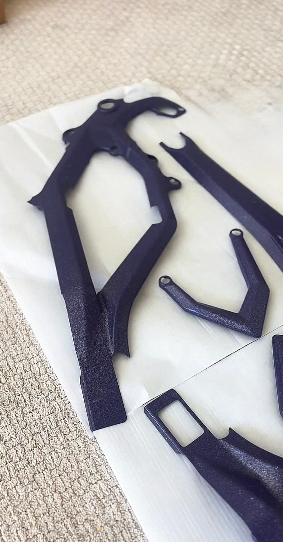 Frame guards for Surron Ultra Bee
