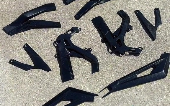 Frame guards for Surron LBX